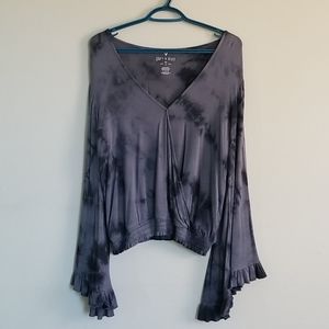 American Eagle Bell Sleeve Top